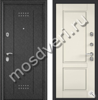 Металлическая дверь со скрытыми петлями серого цвета - купить от производителя Мосдвери Металлическая дверь со скрытыми петлями серого цвета